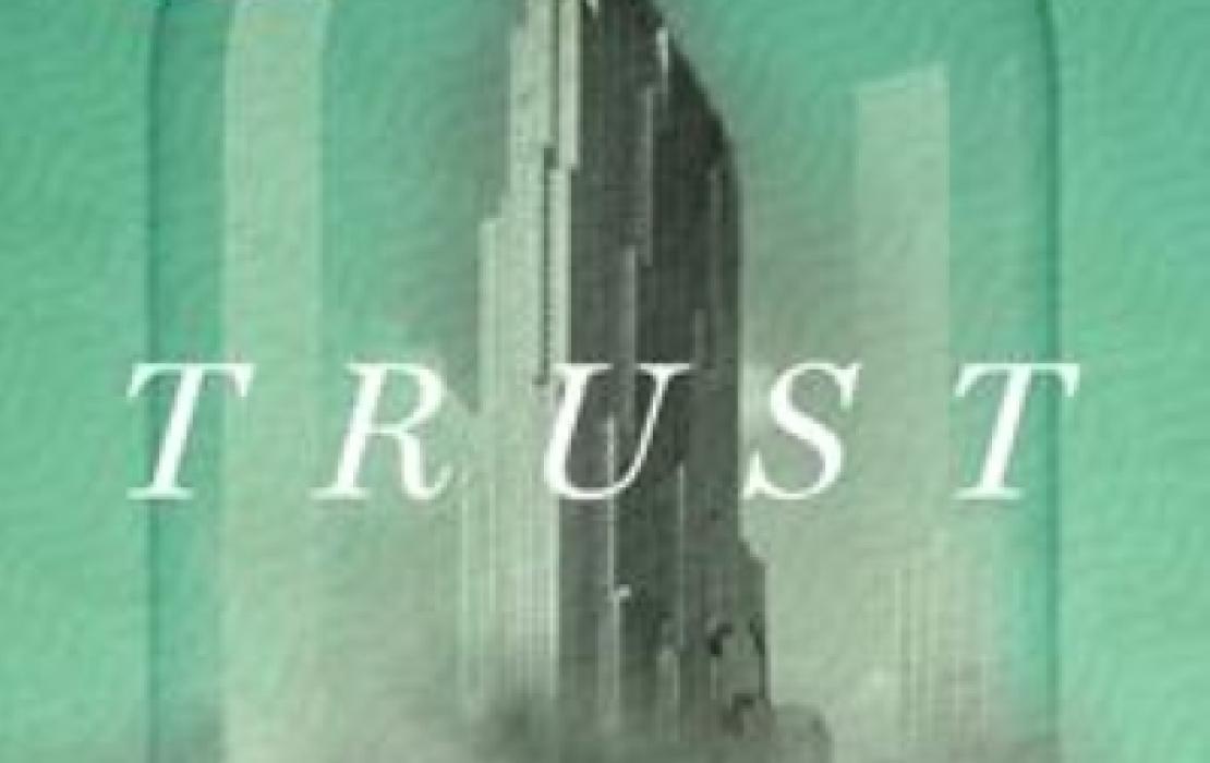Cover image for Trust showing large building