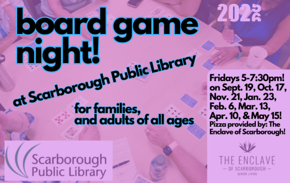 Board Game Night for ALL AGES