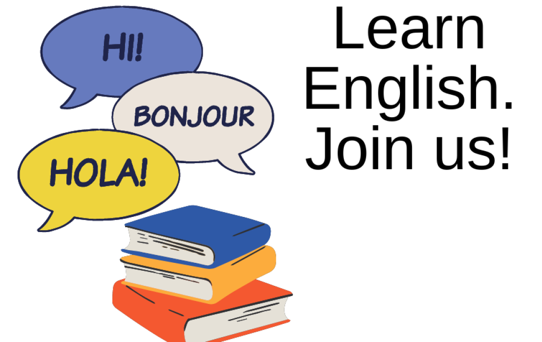 Learn English. Join us!