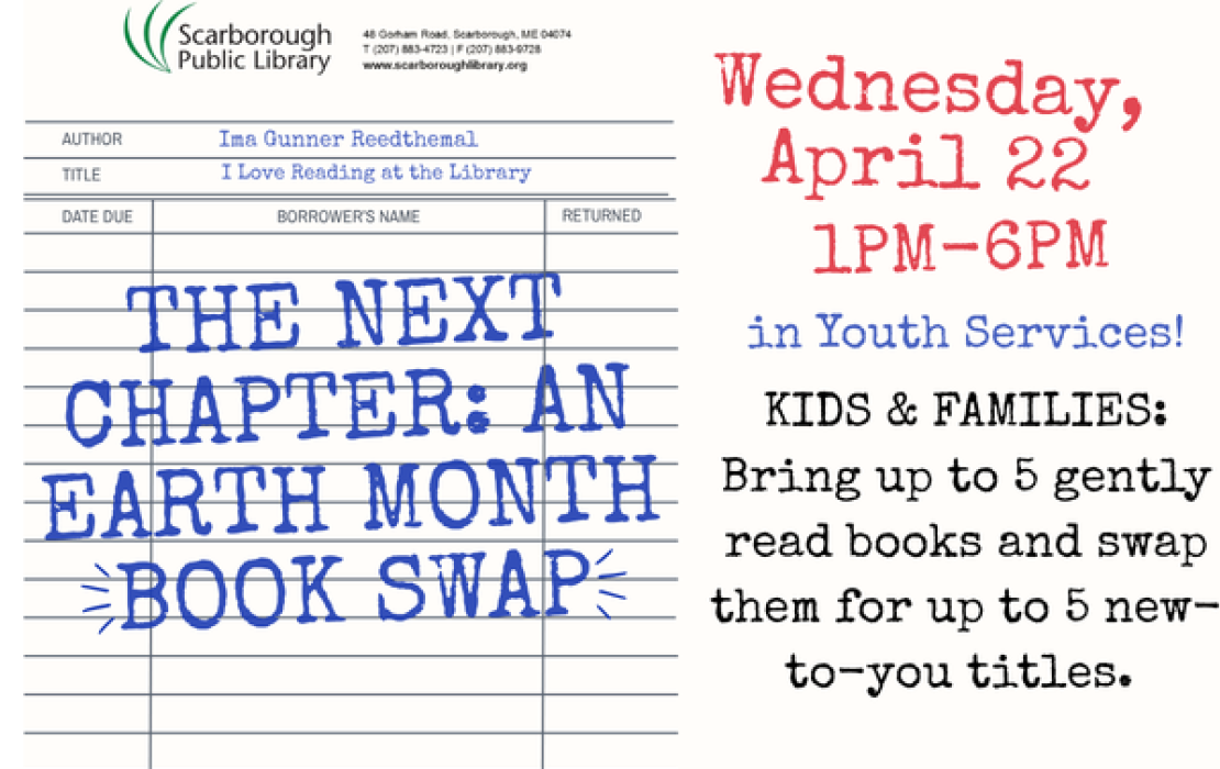 The Next Chapter: An Earth Month Book Swap