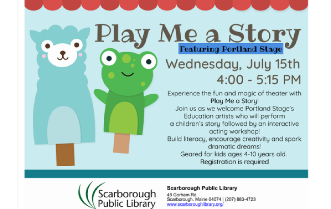 Play Me a Story with Portland Stage
