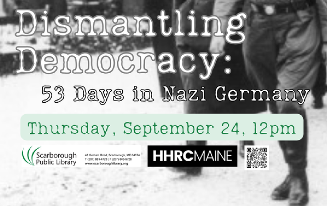 Dismantling Democracy: 53 Days in Nazi Germany